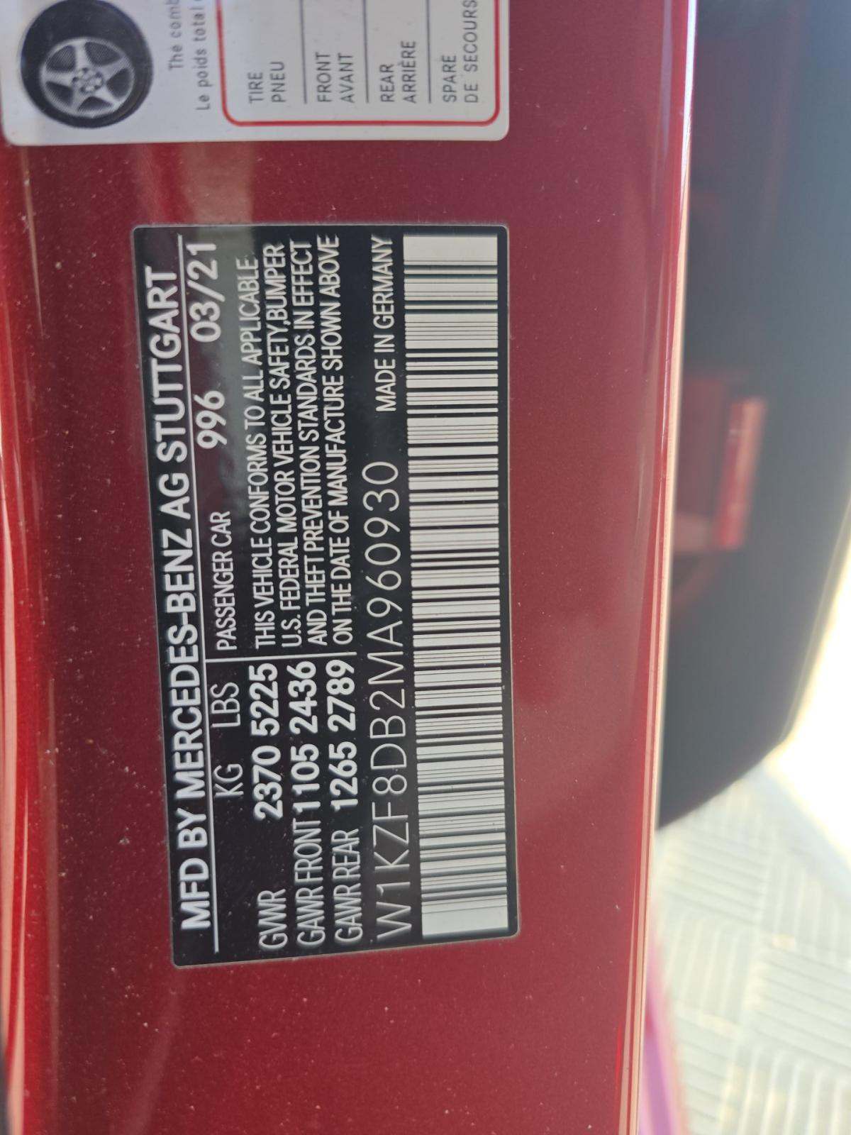 2021 Mercedes-Benz E-Class E 350 RWD
