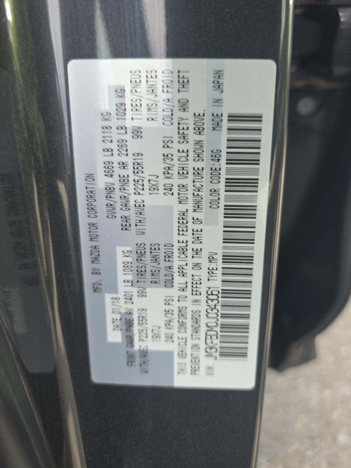 2018 MAZDA CX-5 Grand Touring AWD