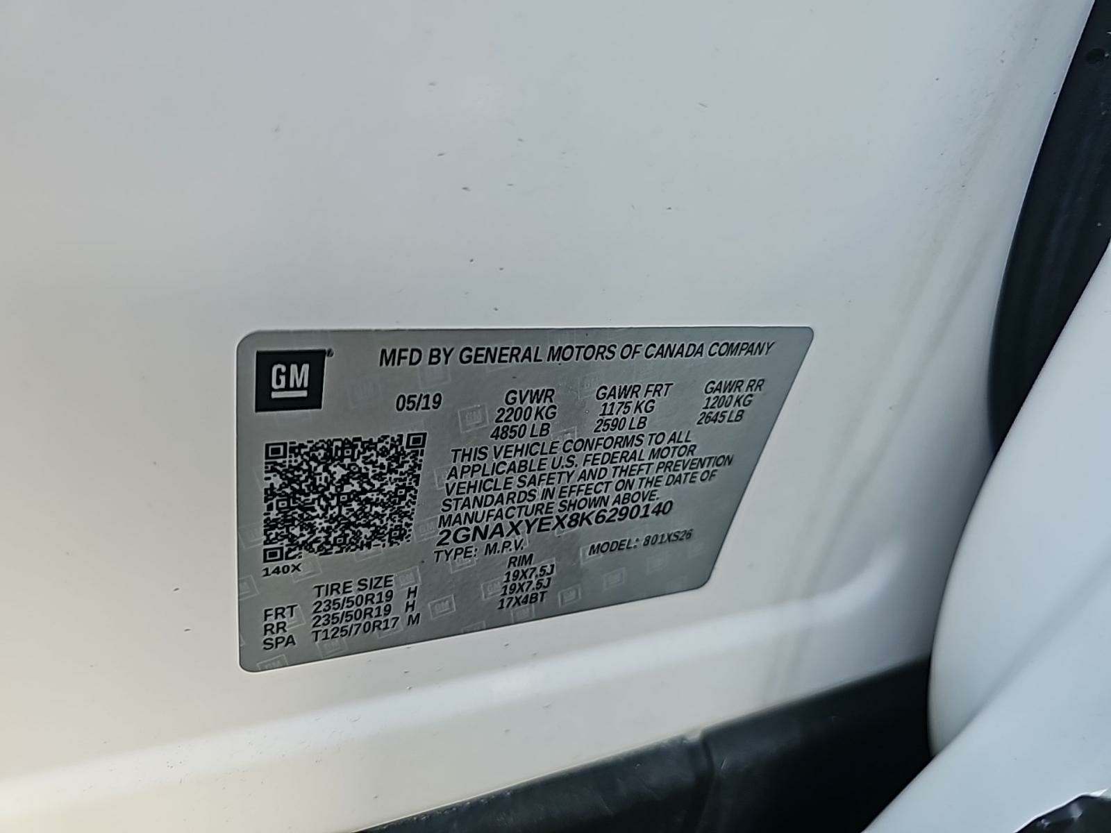 2019 Chevrolet Equinox Premier AWD