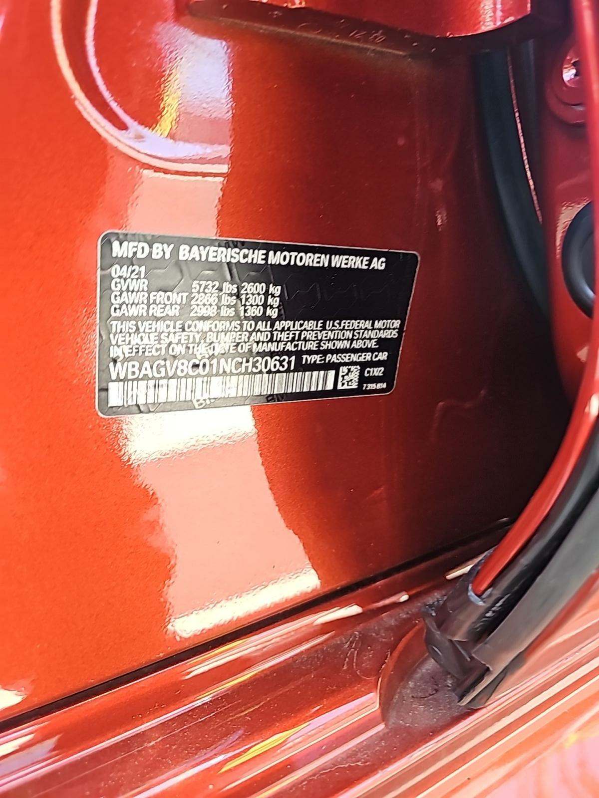 2022 BMW 8 Series M850i xDrive AWD