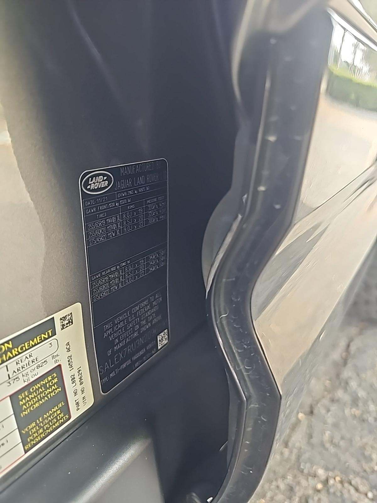 2022 Land Rover Defender 110 X AWD