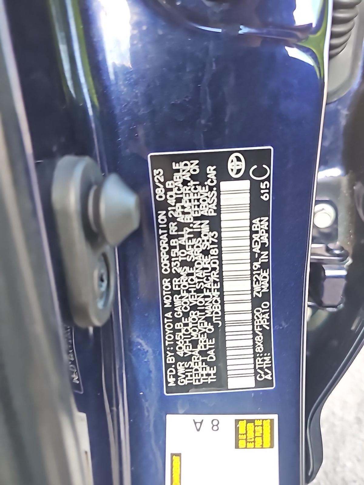 2024 Toyota Corolla Hybrid LE FWD