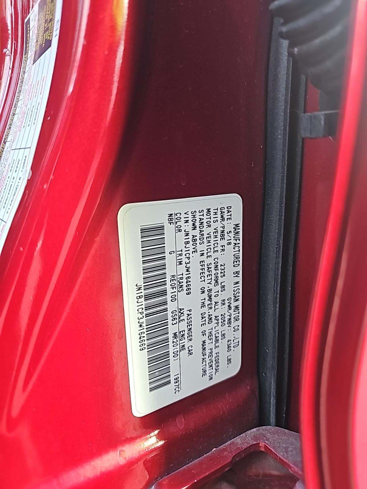 2018 Nissan Rogue Sport SL FWD