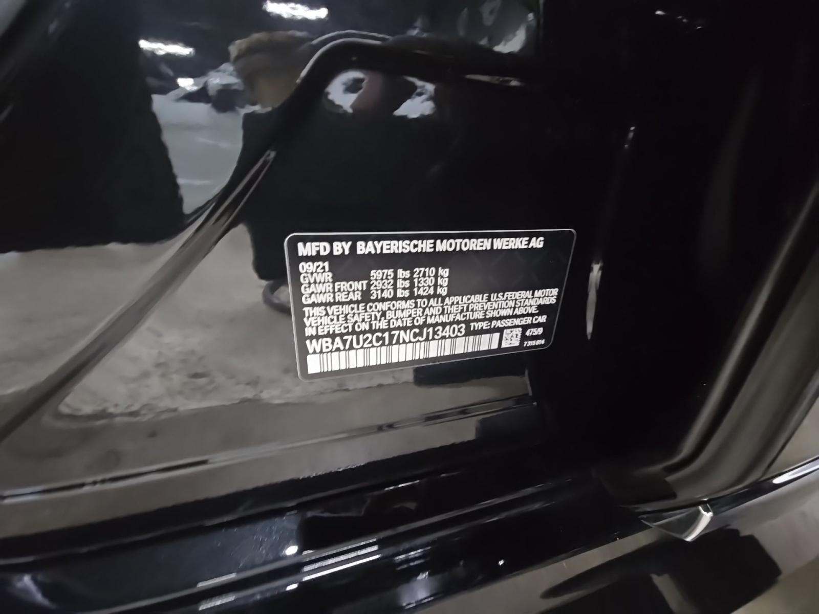 2022 BMW 7 Series ALPINA B7 xDrive AWD