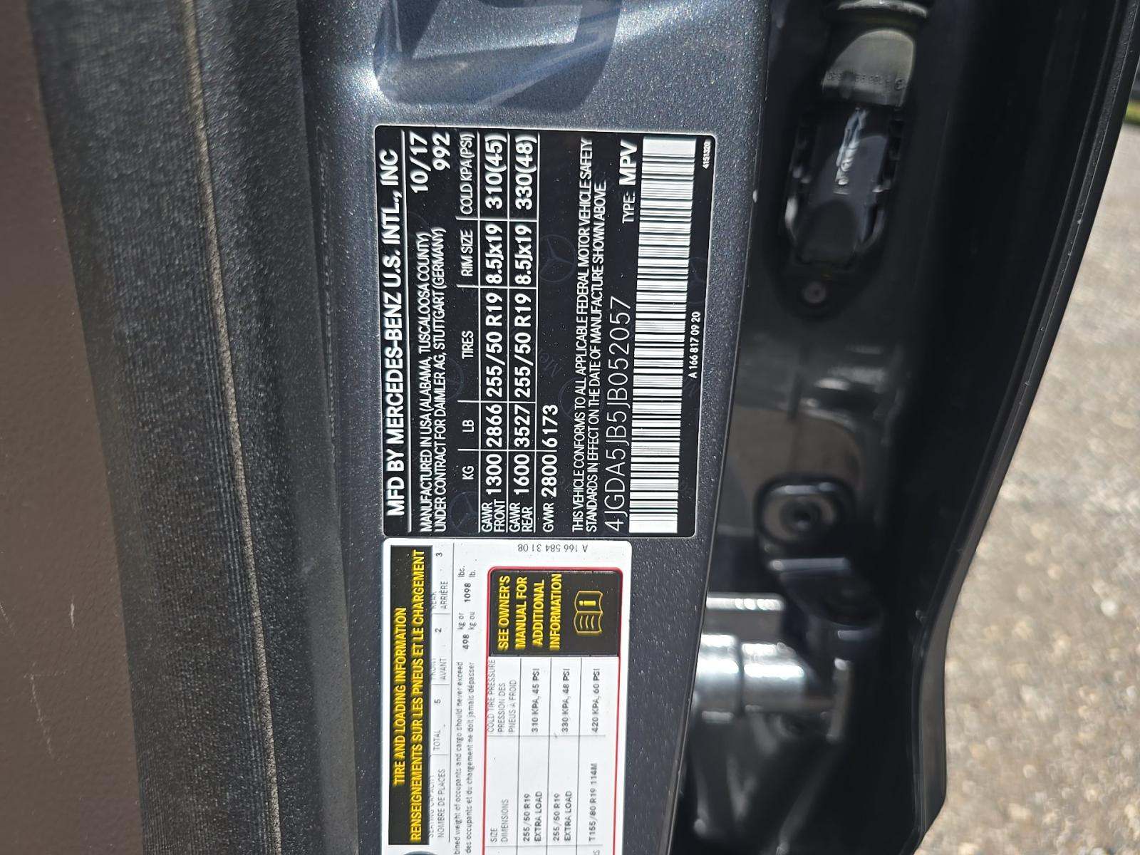 2018 Mercedes-Benz GLE GLE 350 RWD