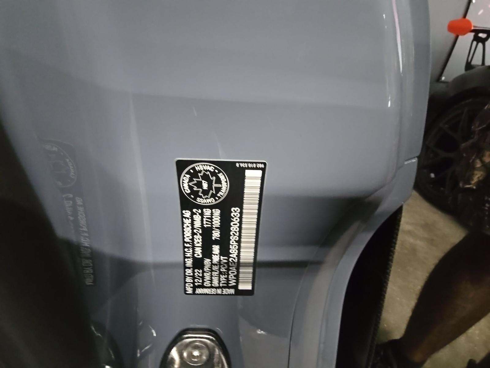 2023 Porsche 718 Cayman GT4 RS RWD