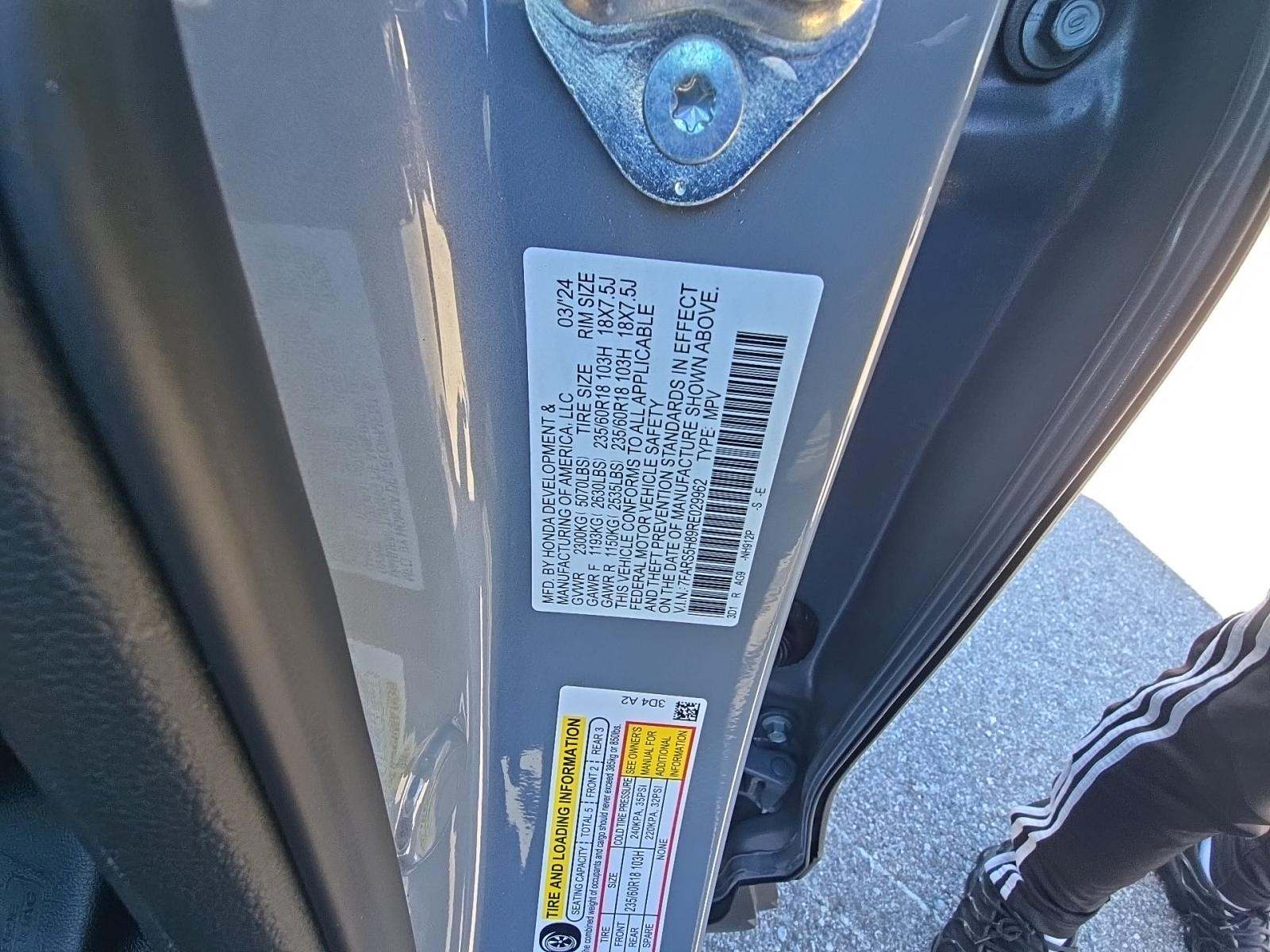 2024 Honda CR-V Hybrid Sport-L FWD