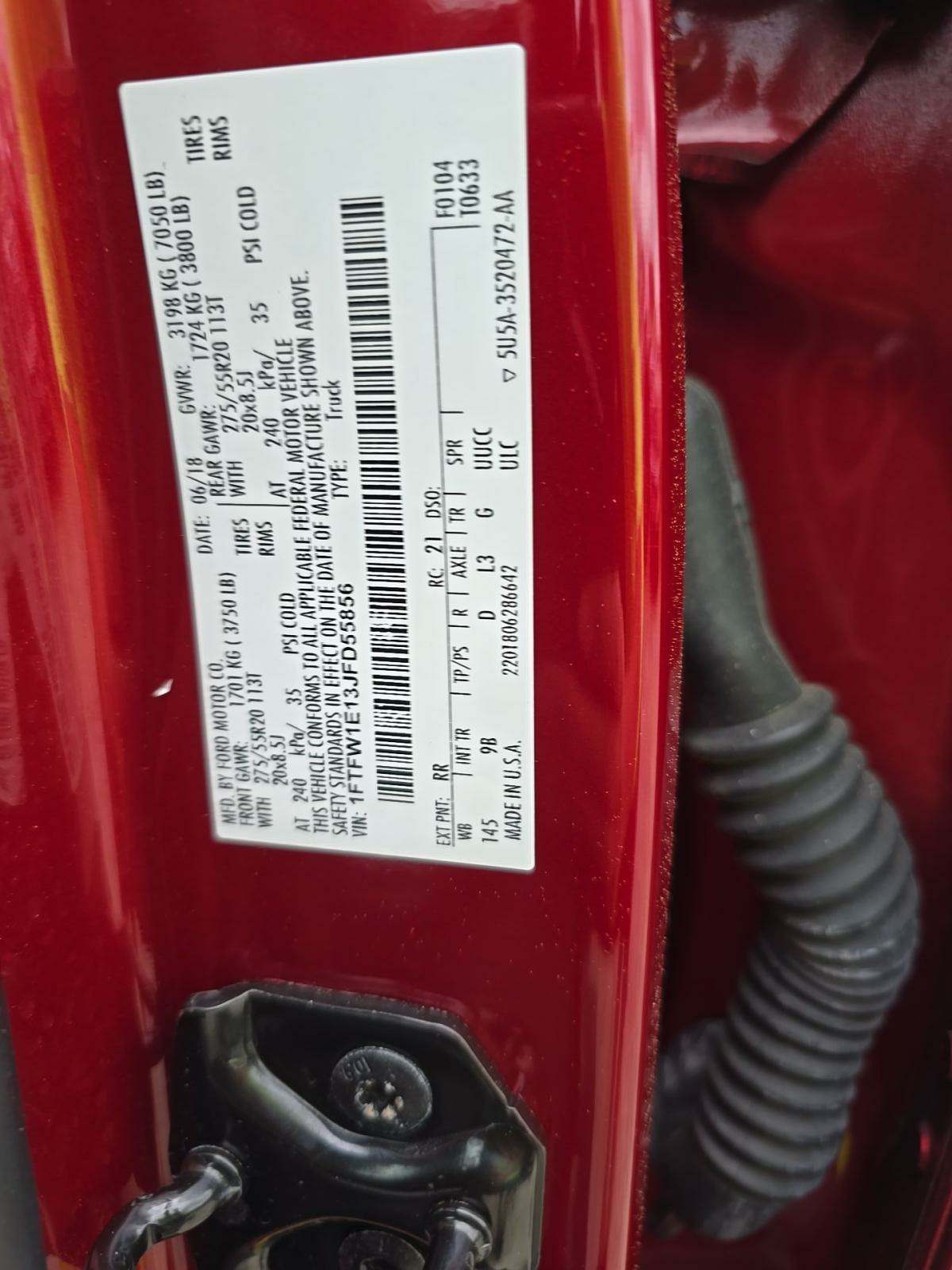 2018 Ford F-150 Platinum AWD