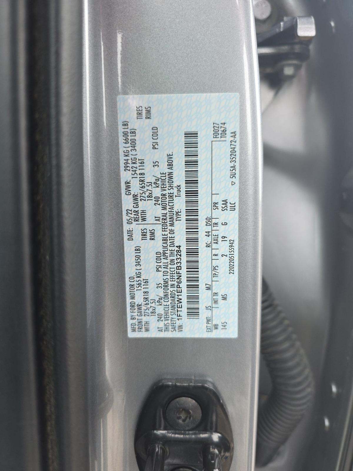 2022 Ford F-150 XLT AWD