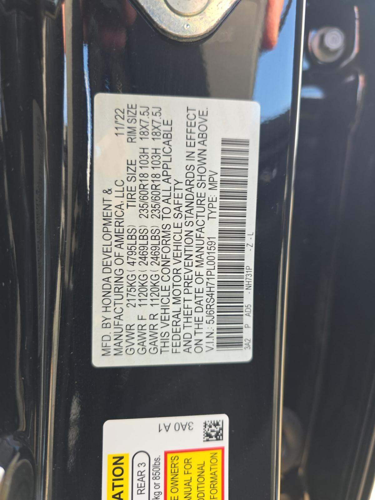 2023 Honda CR-V EX-L AWD