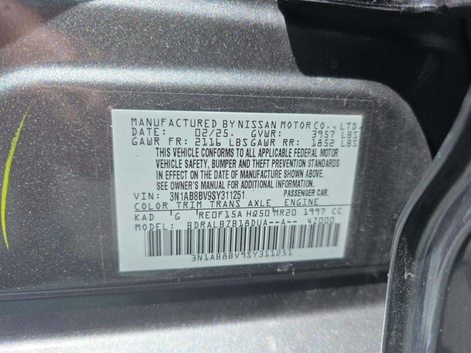 NISSAN SENTRA - 5