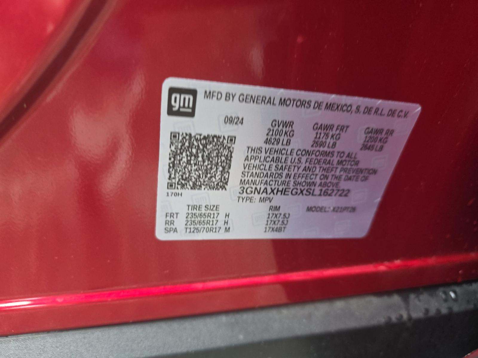 2025 Chevrolet Equinox LT FWD