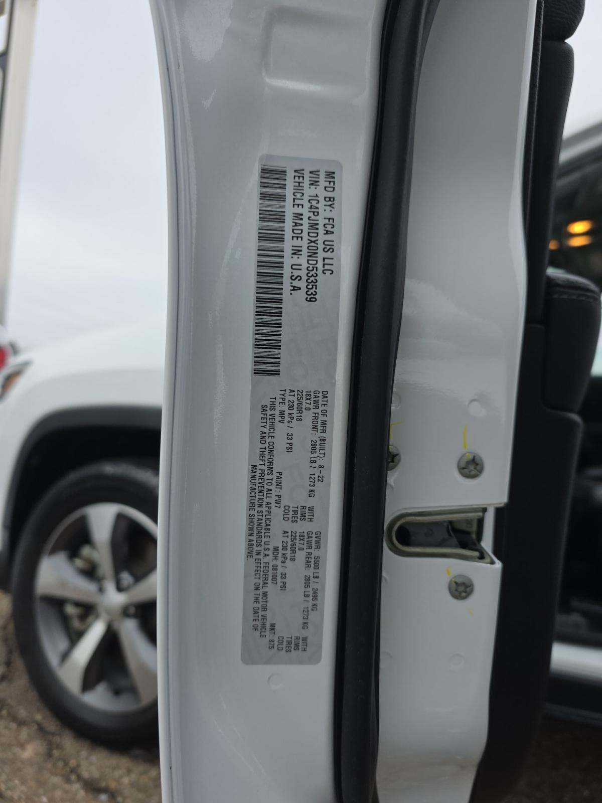 2022 Jeep Cherokee Limited AWD