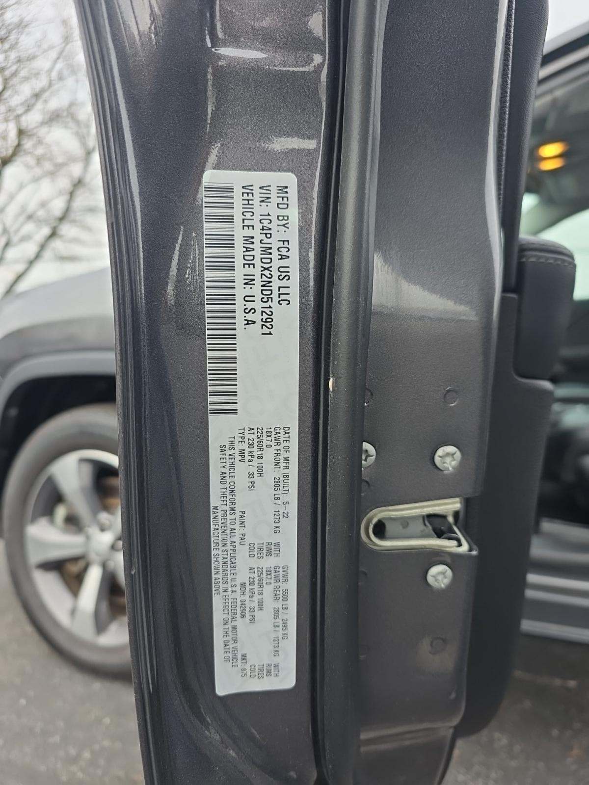 2022 Jeep Cherokee Limited AWD