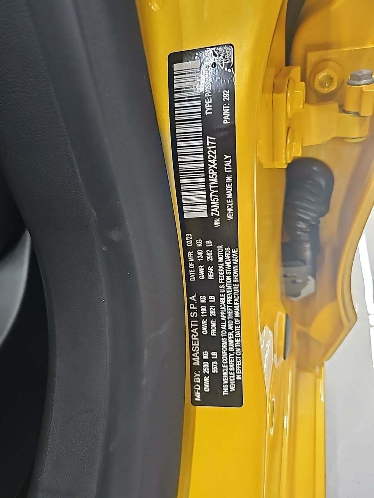 2023 Maserati Ghibli Modena Q4 AWD