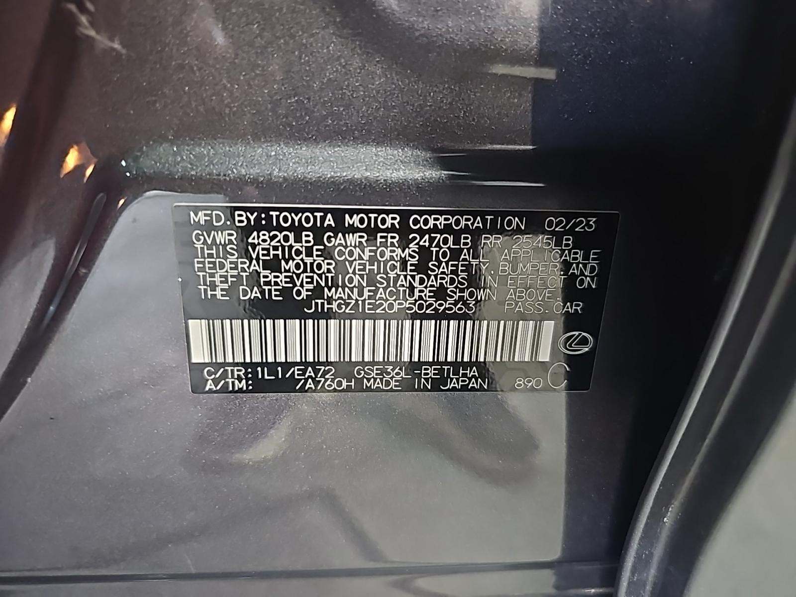 2023 Lexus IS IS 350 F SPORT AWD