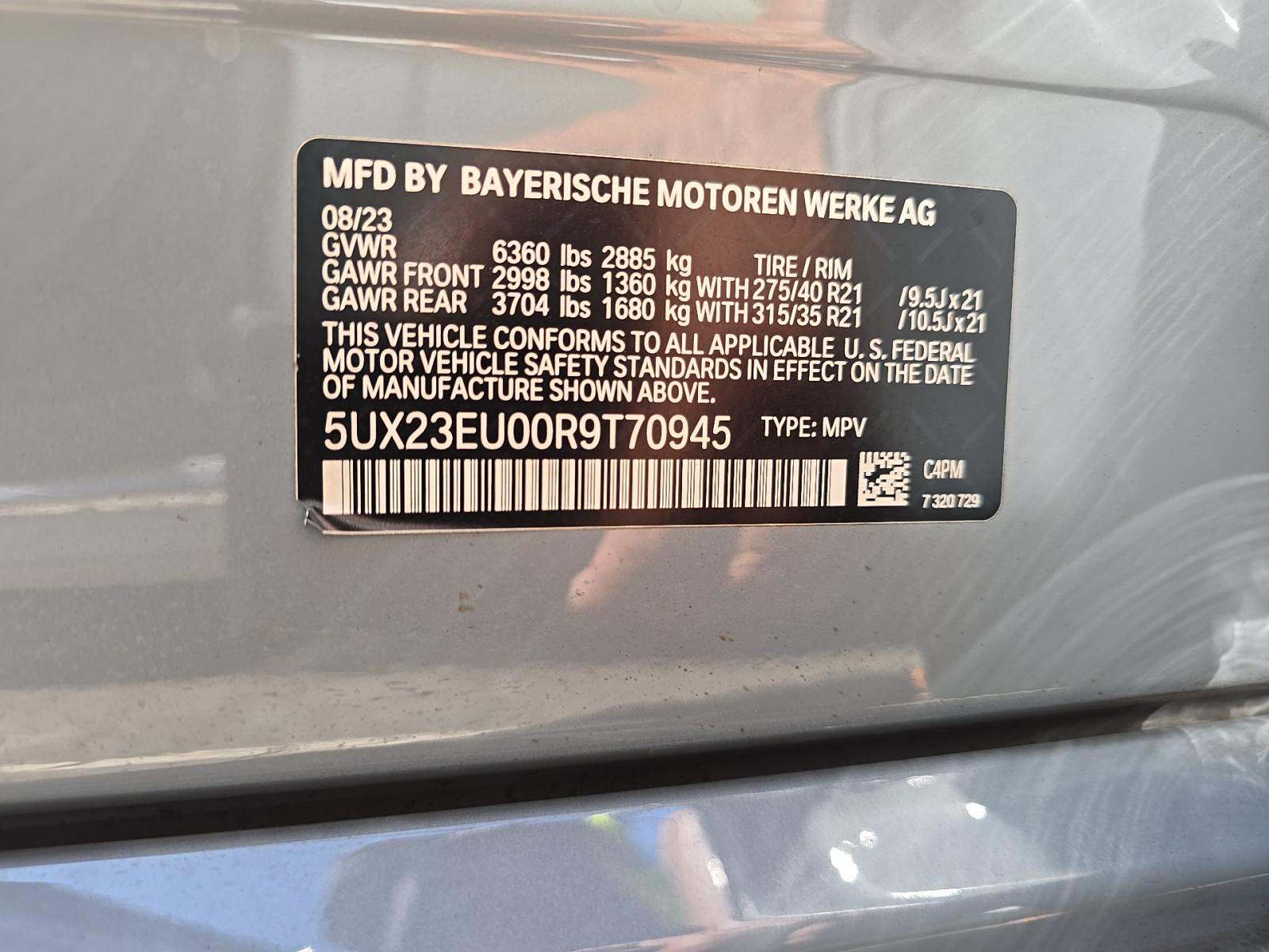 2024 BMW X5 xDrive40i AWD