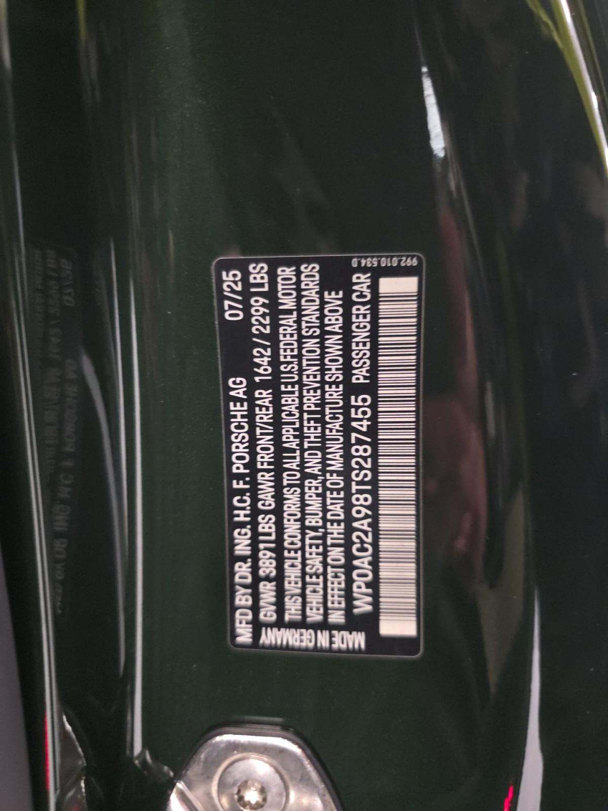 2026 Porsche 911 GT3 RWD