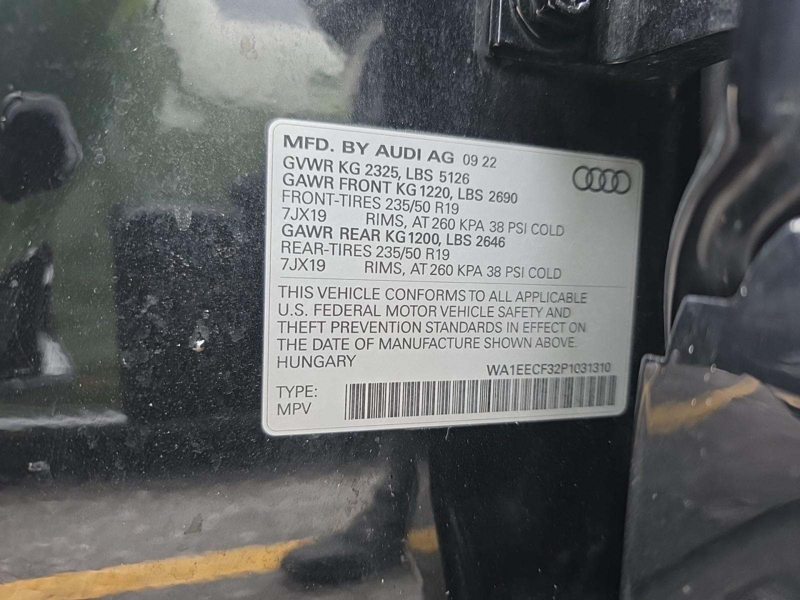 2023 Audi Q3 S line Premium Plus AWD