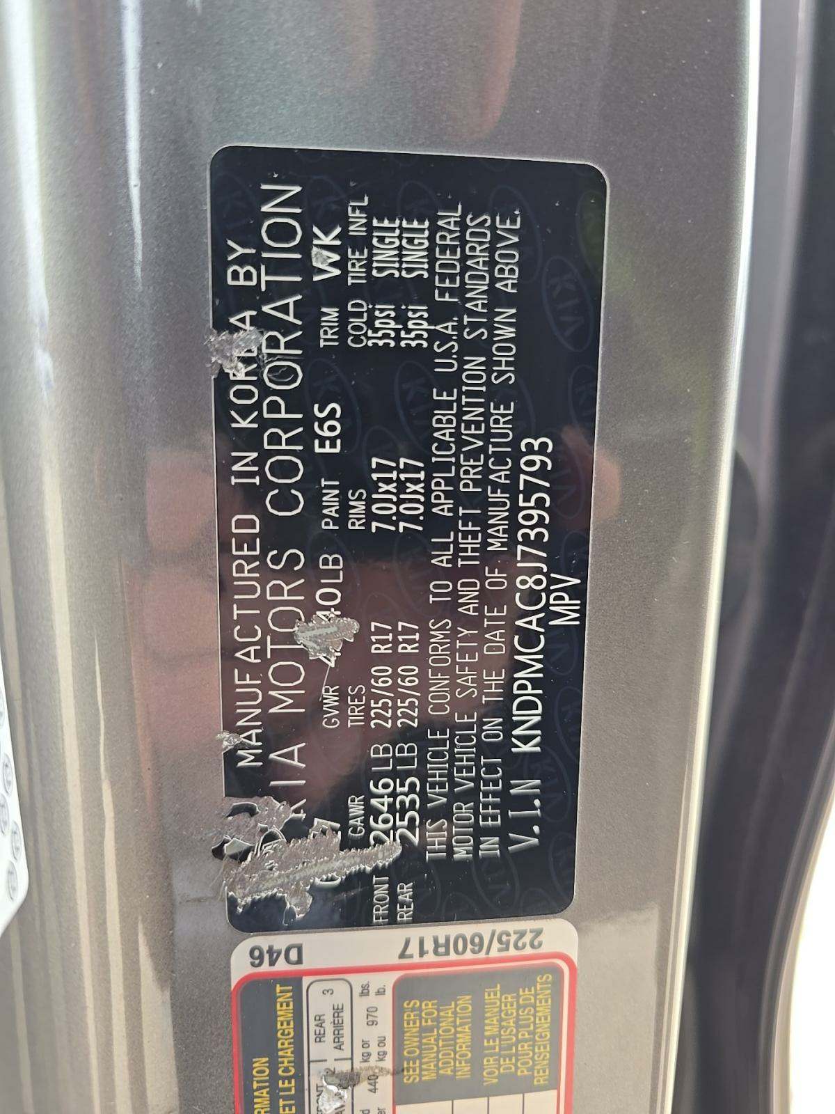 2018 Kia Sportage LX AWD