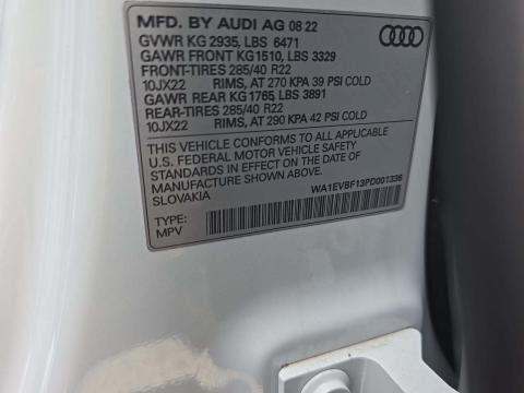 2023 Audi Q8 Premium Plus AWD