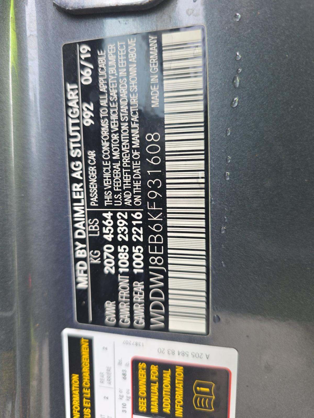 2019 Mercedes-Benz C-Class C 300 AWD