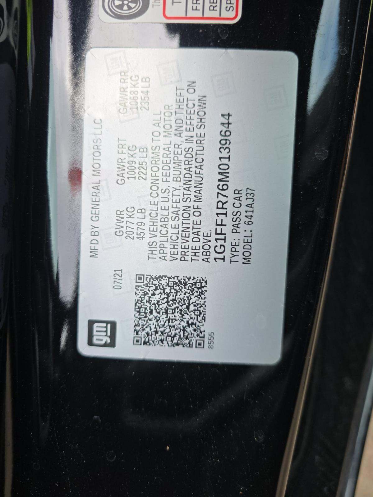 CHEVROLET CAMARO - 5