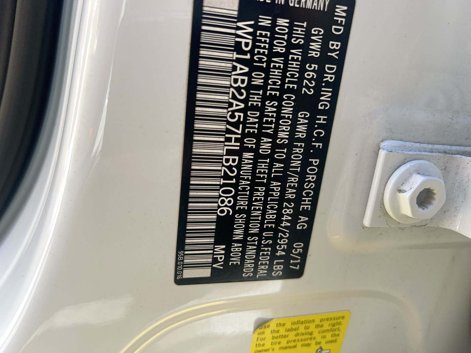 2017 Porsche Macan S AWD