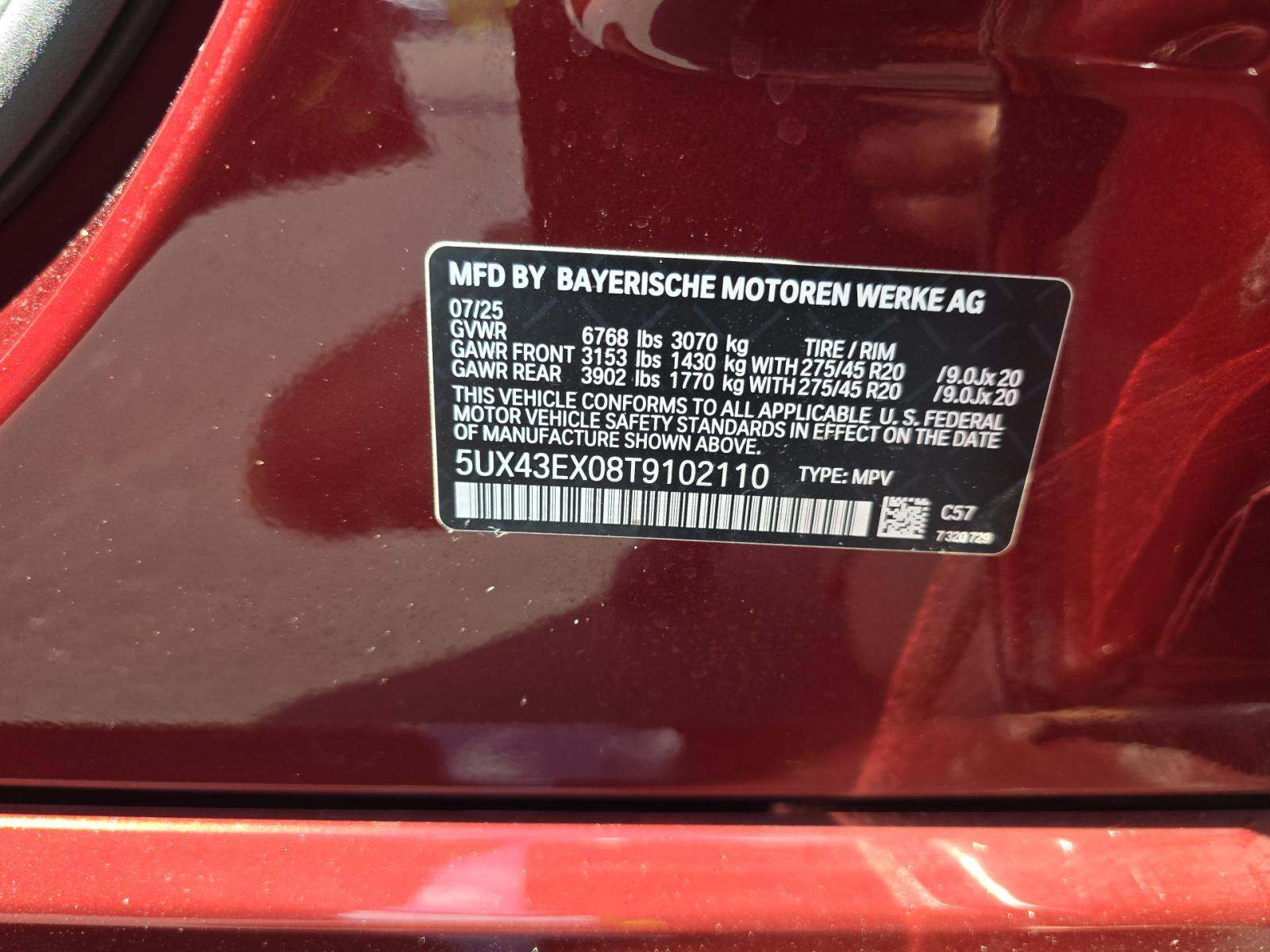 2026 BMW X6 M60i xDrive AWD