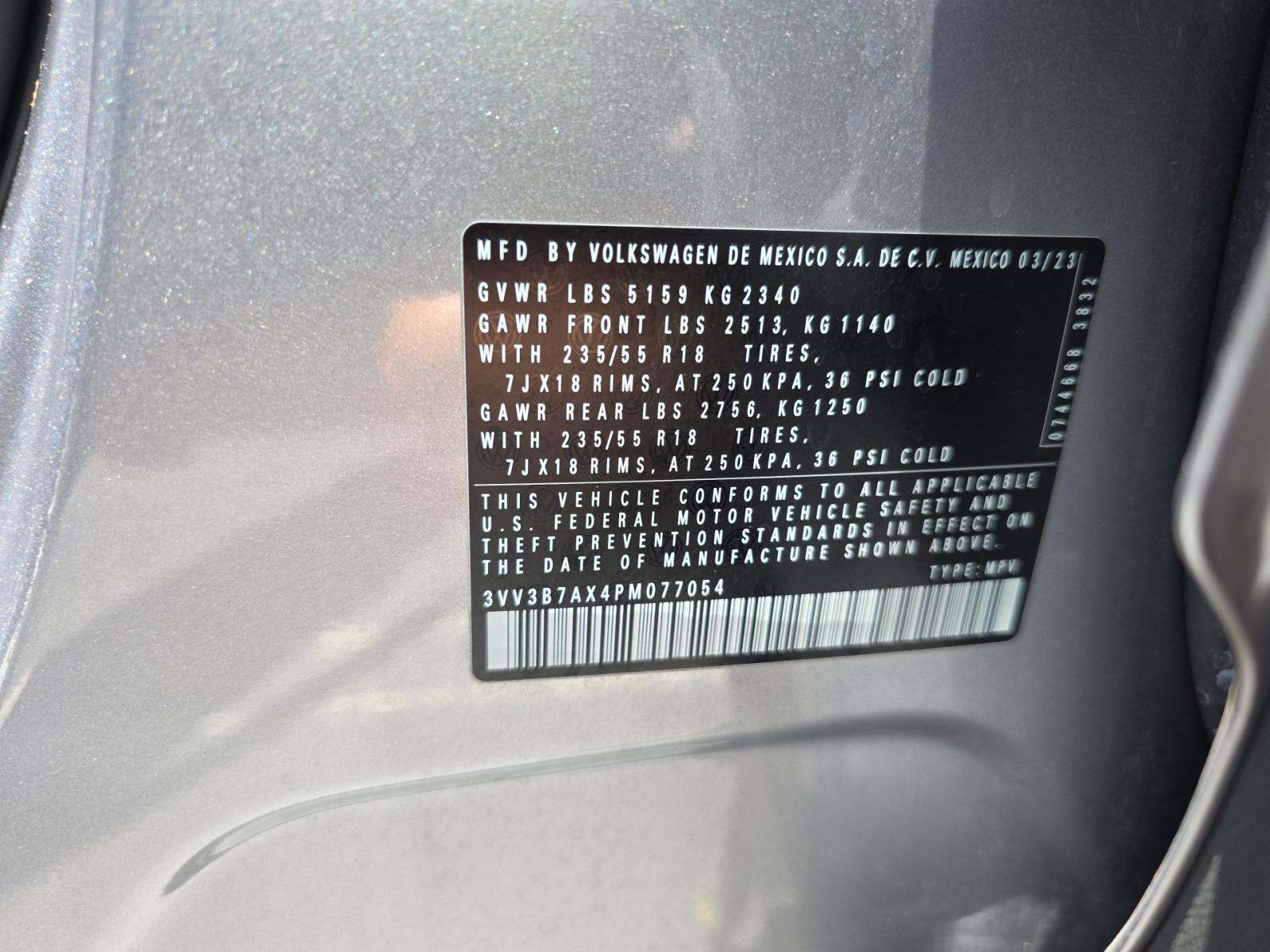 2023 Volkswagen Tiguan 2.0T SE FWD