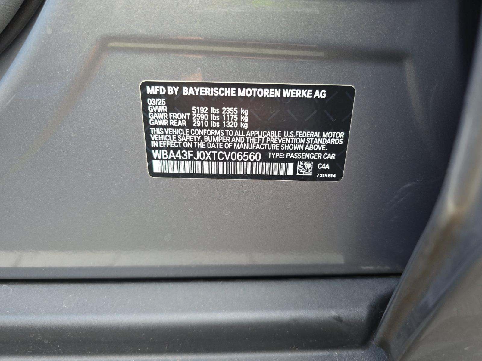2026 BMW 5 Series 530i RWD