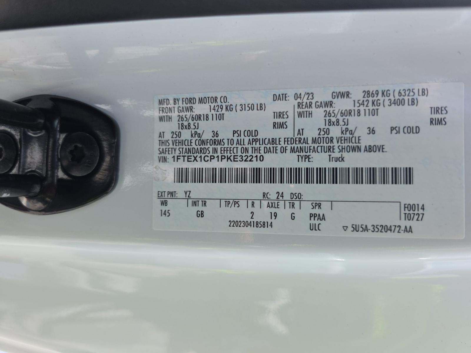2023 Ford F-150 XL RWD