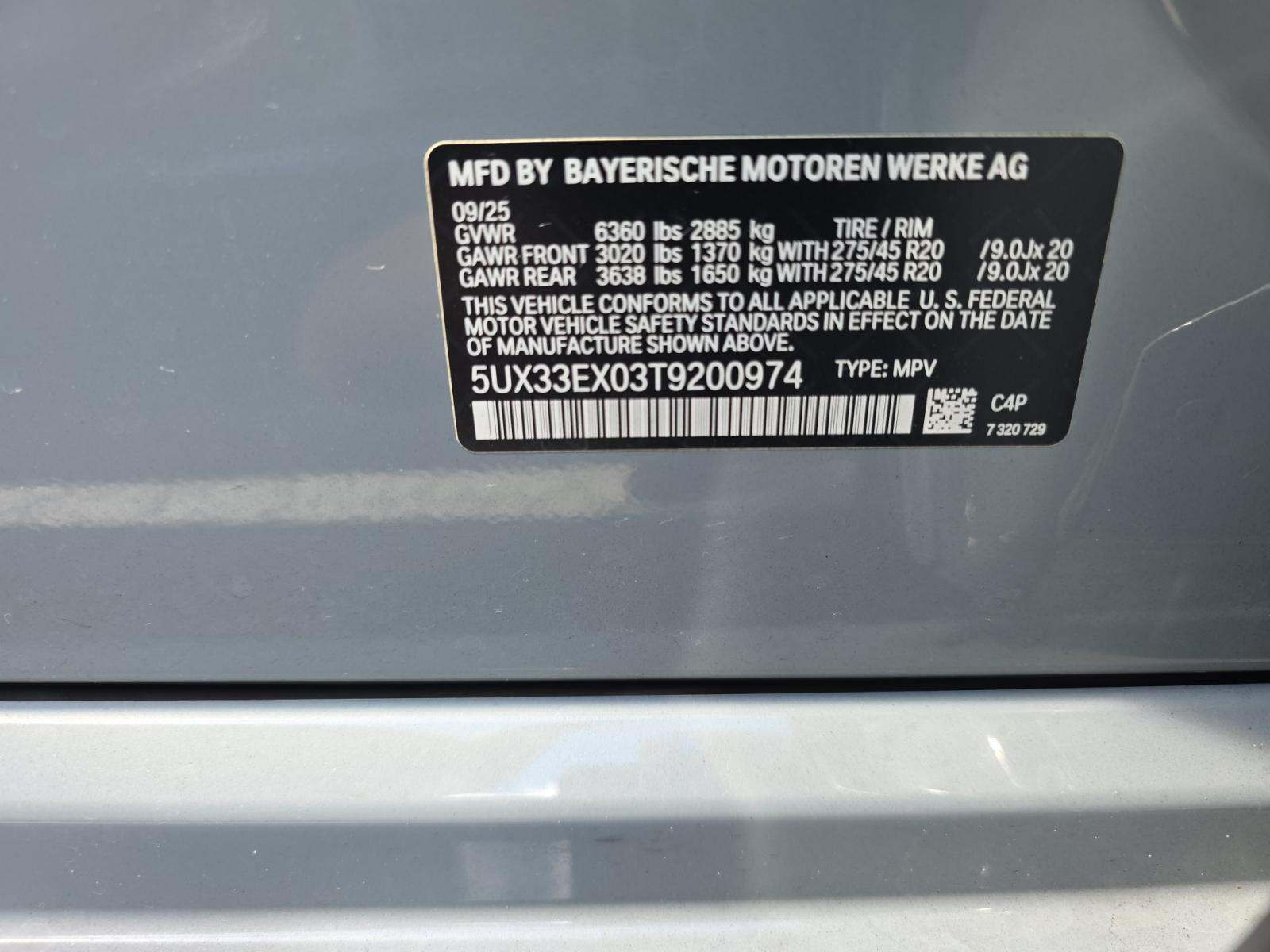 2026 BMW X6 xDrive40i AWD