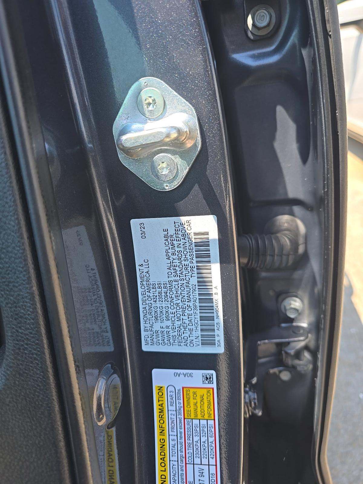 2023 Honda Accord EX FWD