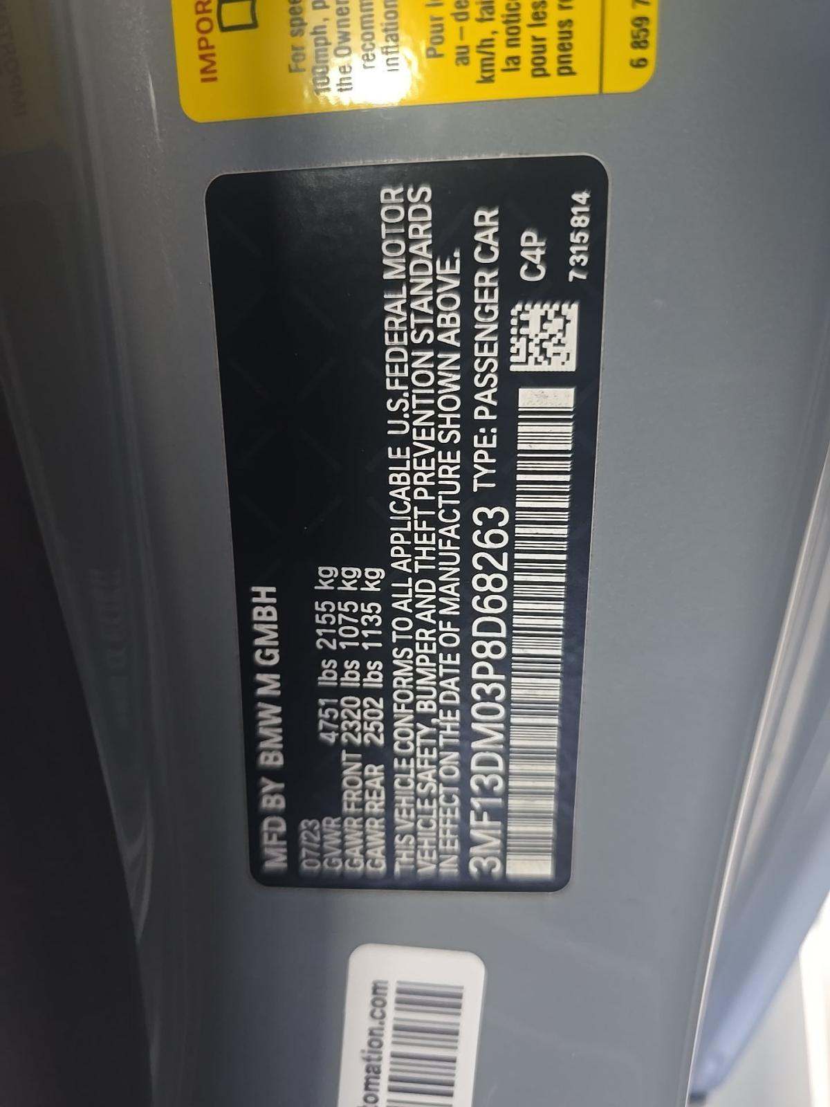 2023 BMW M2 Base RWD