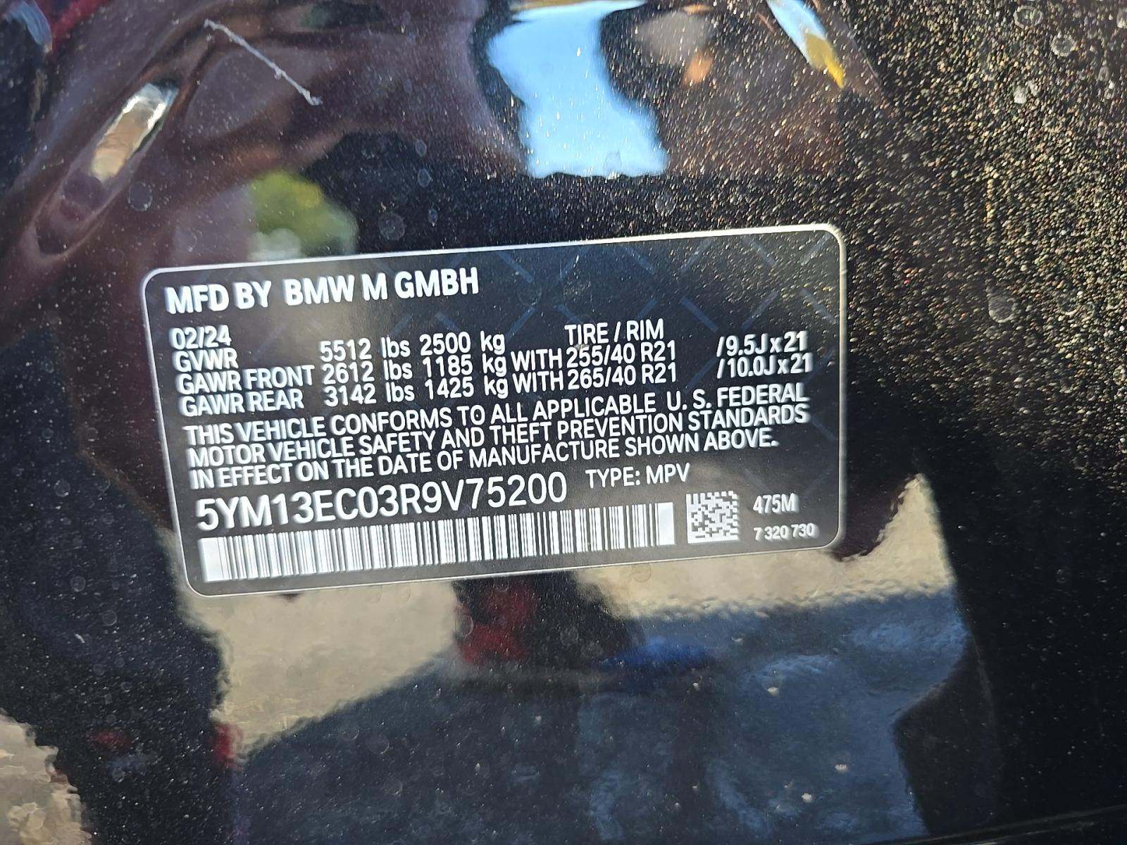 2024 BMW X3 M Base AWD