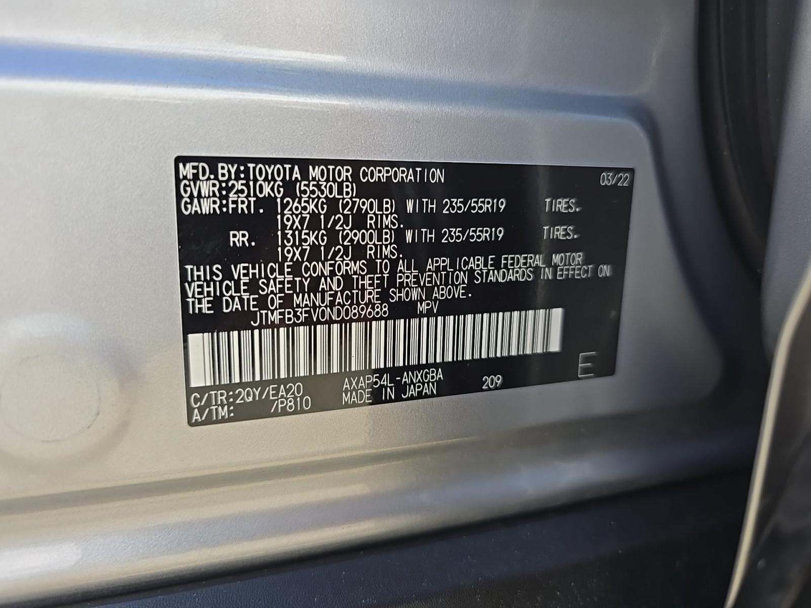 2022 Toyota RAV4 Prime XSE AWD