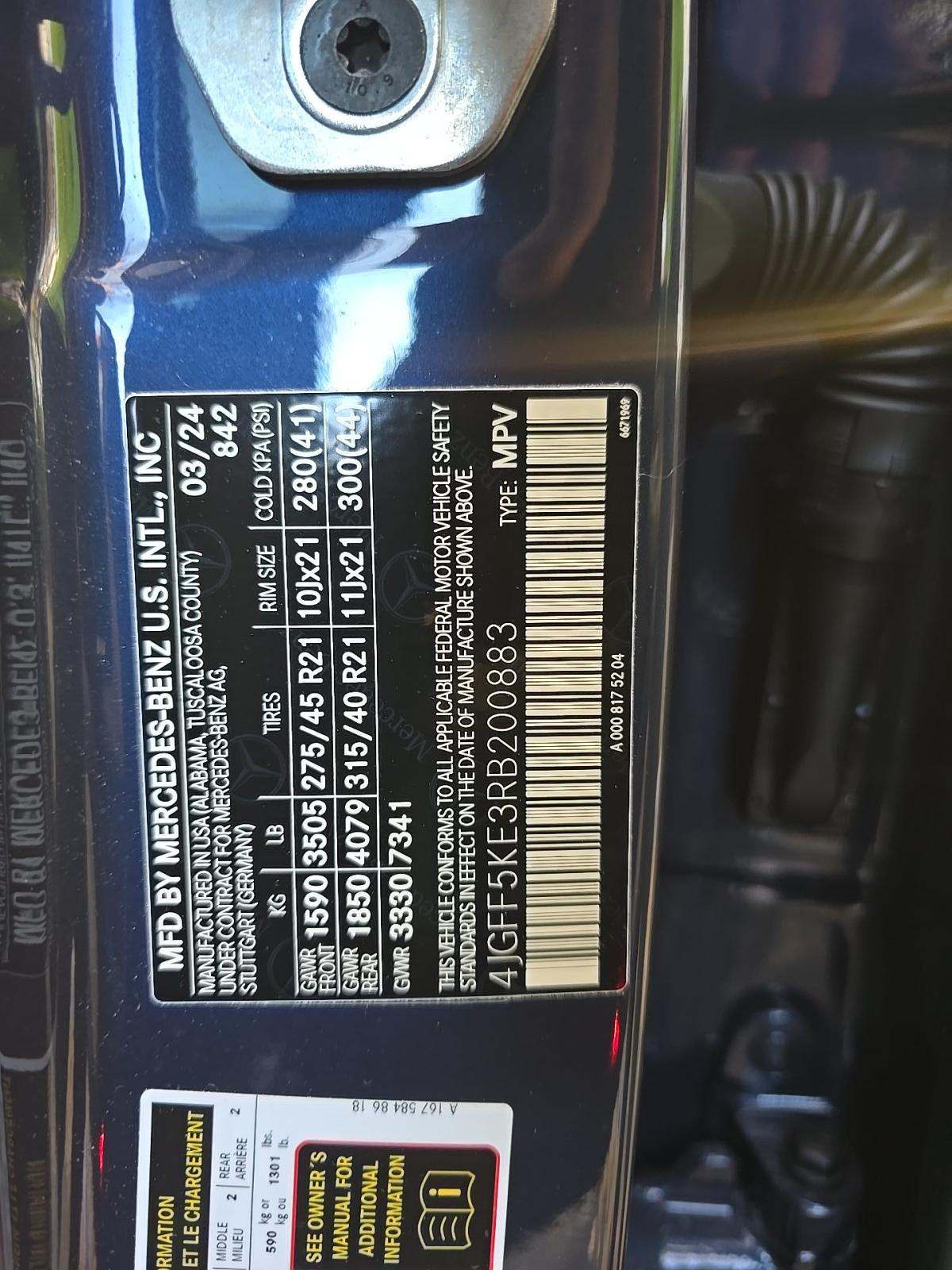 2024 Mercedes-Benz GLS GLS 450 AWD