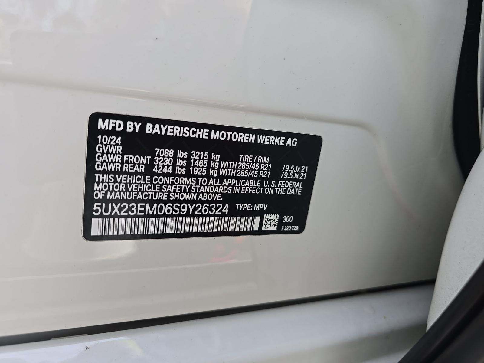 2025 BMW X7 xDrive40i AWD