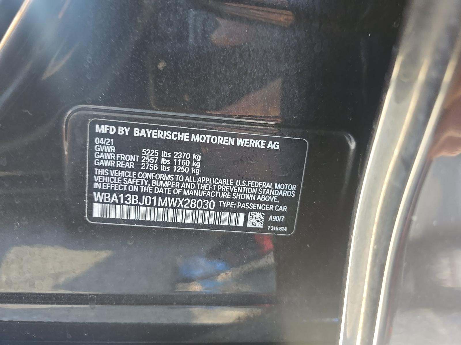 2021 BMW 5 Series 530i xDrive AWD