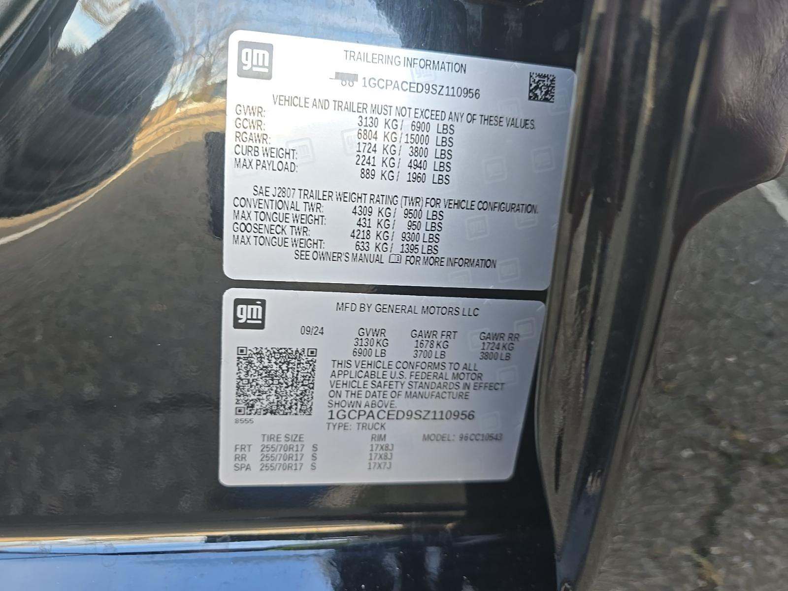 2025 Chevrolet Silverado 1500 LT RWD