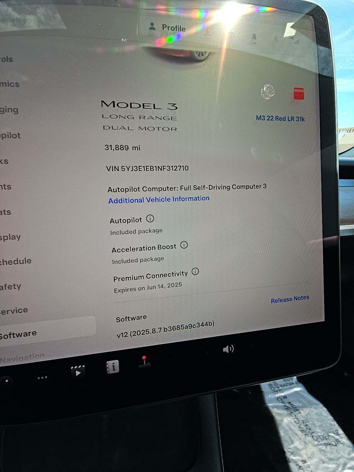 2022 Tesla Model 3 Long Range AWD