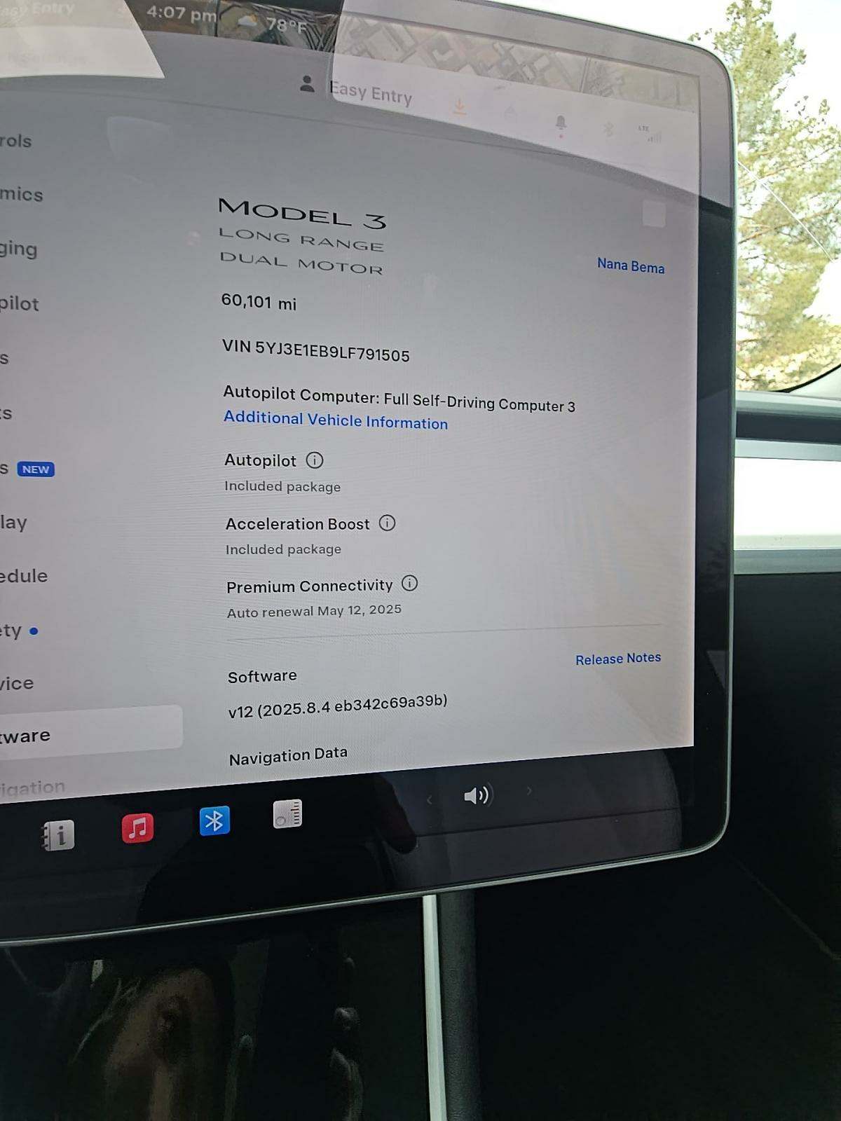 2020 Tesla Model 3 Long Range AWD