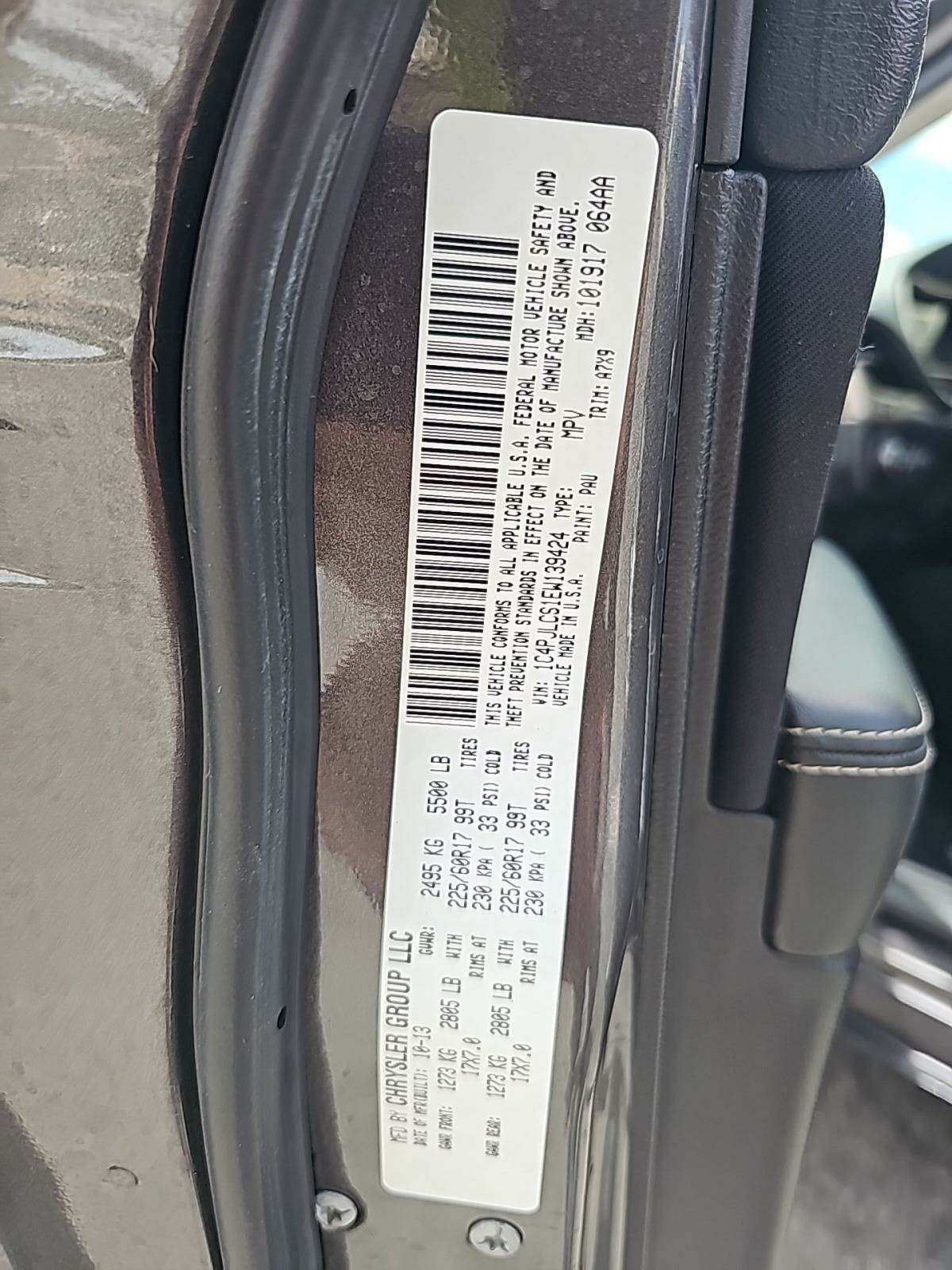 2014 Jeep Cherokee Latitude FWD