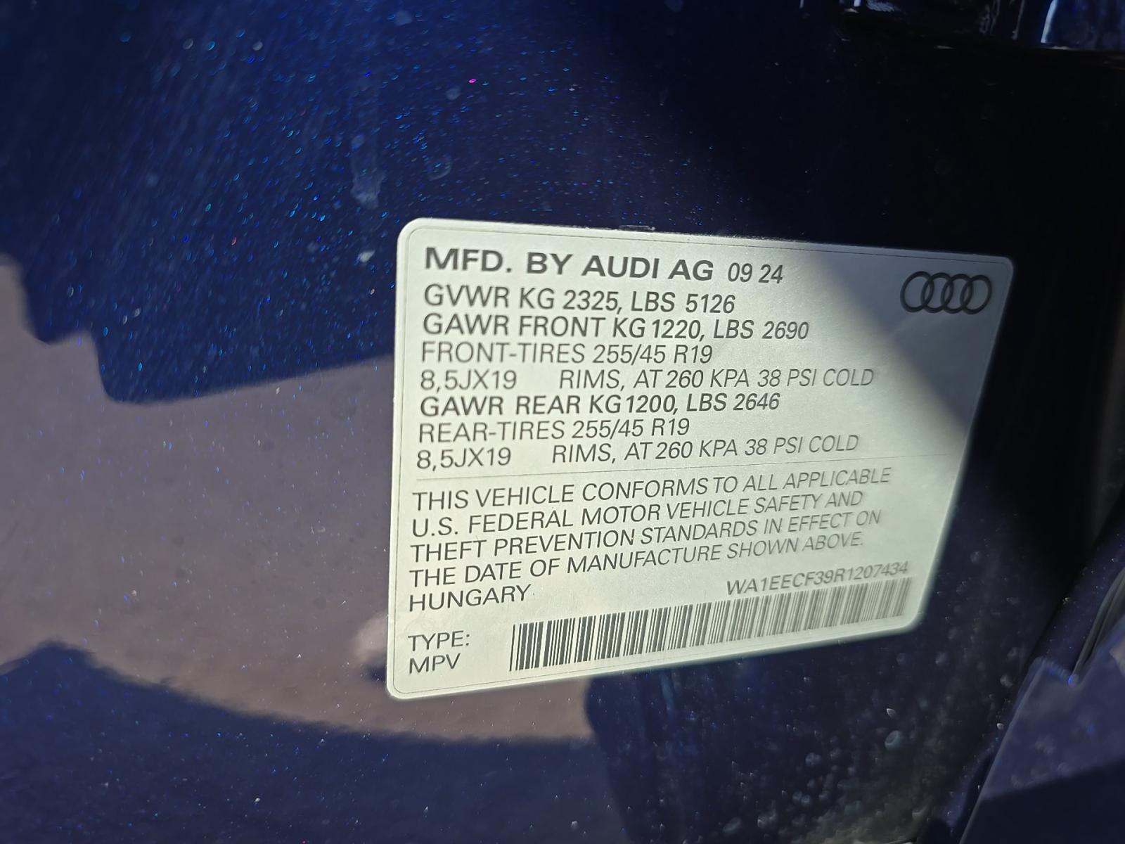 2024 Audi Q3 S line Premium Plus AWD