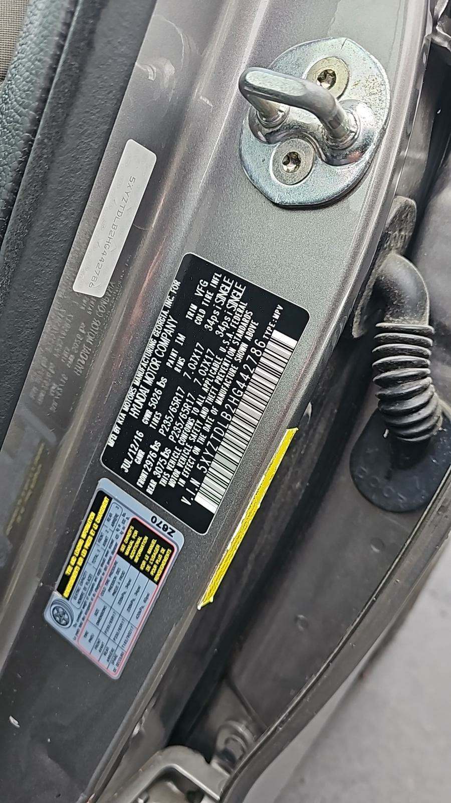 2017 Hyundai Santa Fe Sport 2.4L AWD