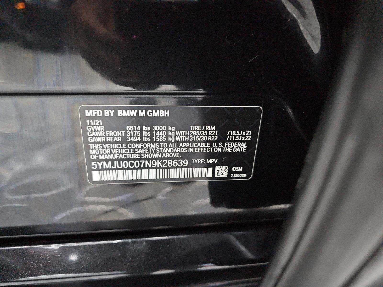 2022 BMW X5 M Base AWD