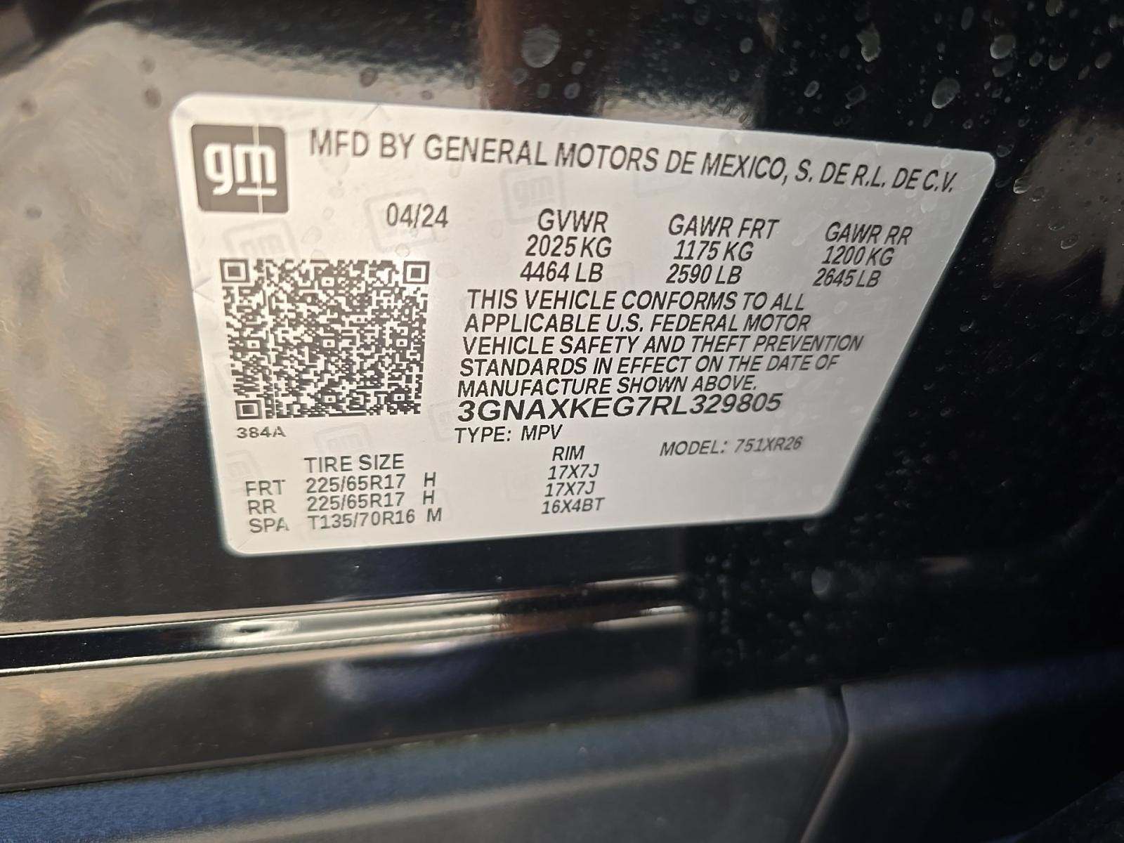 2024 Chevrolet Equinox LT FWD