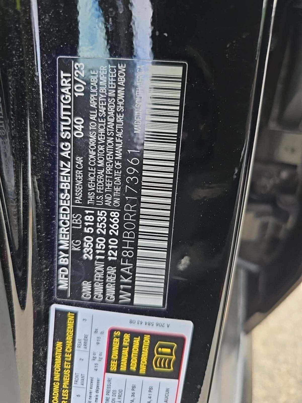 2024 Mercedes-Benz C-Class AMG C 43 AWD