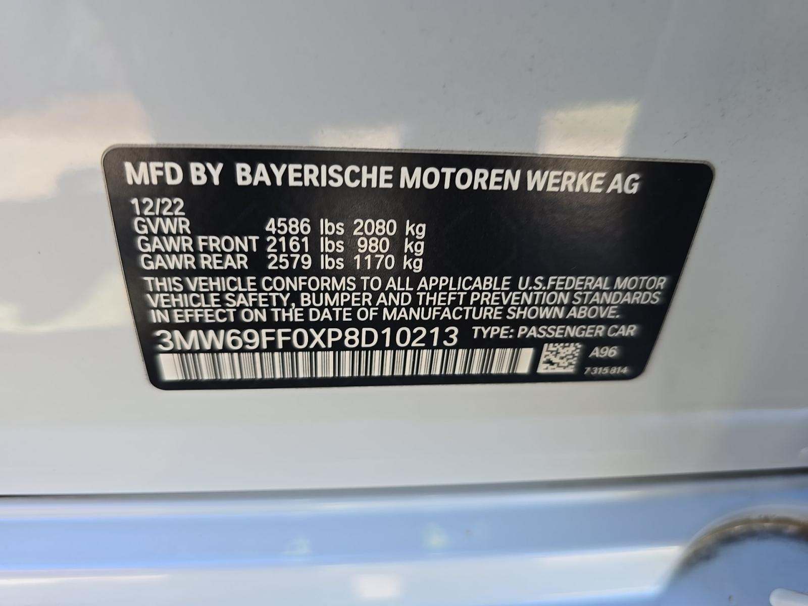 2023 BMW 3 Series 330i RWD